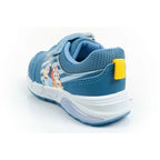 Leomil children's sports shoes Bluey sneakers, lightweight, with Velcro, LED, blue Leomil