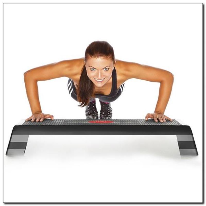 Step for aerobics HMS AS004 black / gray Accessories/Training equipment/Stepy Your Sports Performance