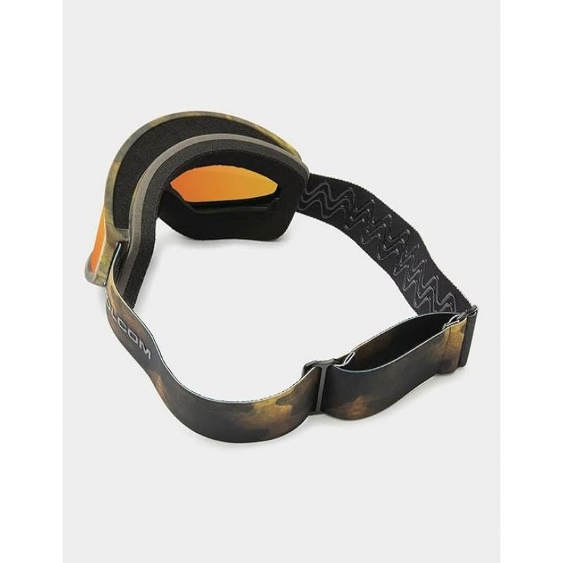 Volcom Footprints Snowboard Goggles Women/Men Ski Winter Sports Red (VG0622103) Accessories/Skiing/Gogle/Volcom Your Sports Performance