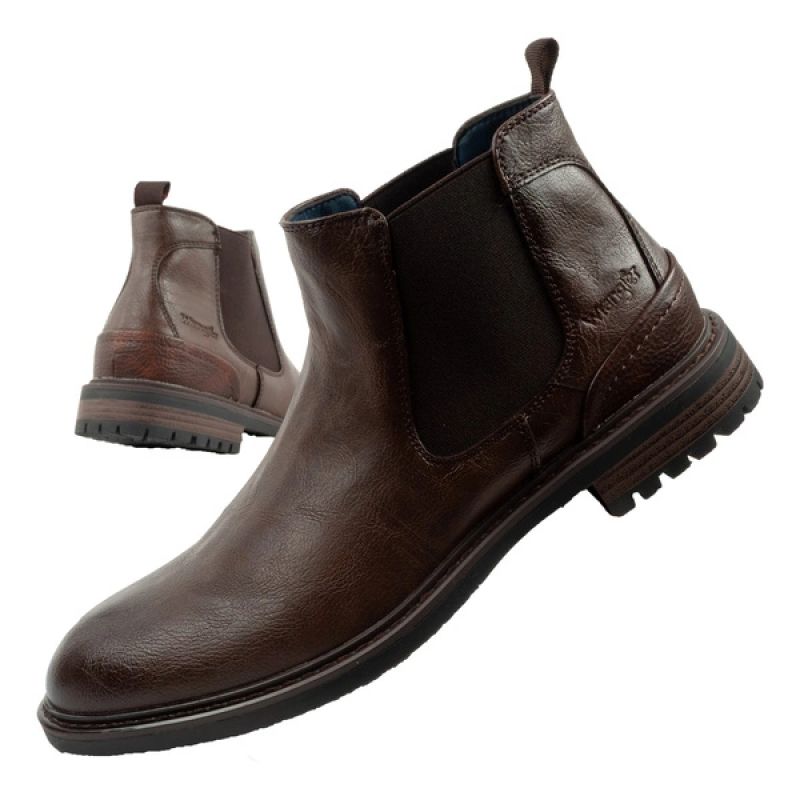 Wrangler Randy men's shoes Chelsea boots elegant fashionable slip-on In preparation Your Sports Performance