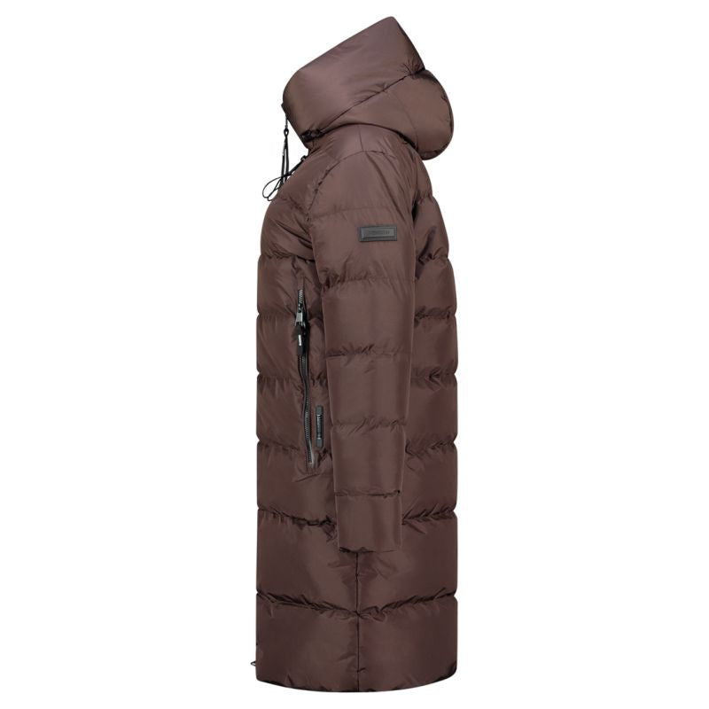Women’s parka Geographical Norway APRIL DBROWN DB LADY 0116-2 (WZ7108F/GN-DARK BROWN)