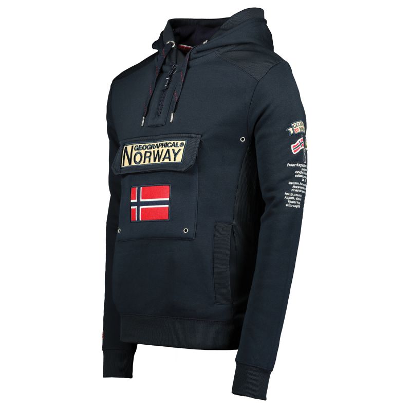 Geographical Norway Gymclass Db 054 M sweatshirt WW2489H/GN/Navy Clothing/Outdoor/Geographical Norway Your Sports Performance