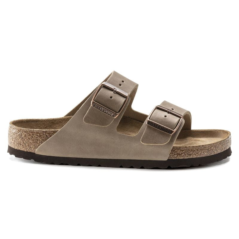 Birkenstock Arizona Soft Footbed Oiled Leather Tabacco Brown Narrow Women's/Men's Slides (0552813) Footwear/Lifestyle/Birkenstock/Klapki/chodaki Birkenstock