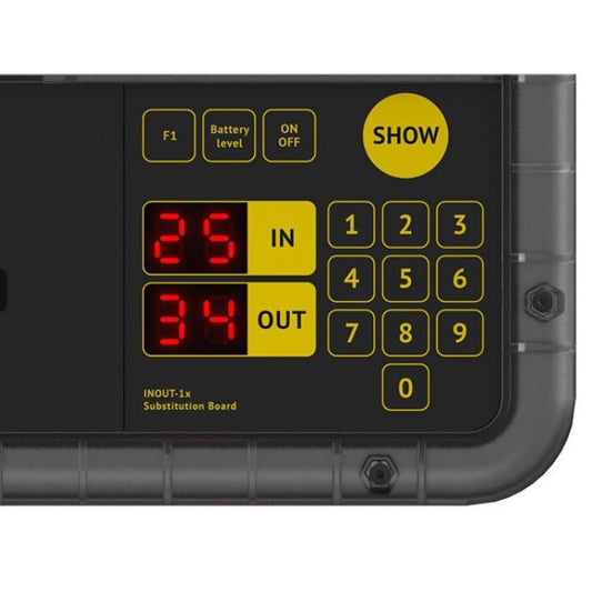 Electronic player change board - double sided Accessories/Sports facilities equipment Your Sports Performance