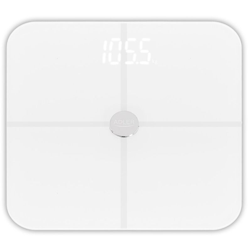 ADLER AD 8187w bathroom scale white AGD - Produkty/Wagi łazienkowe Your Sports Performance