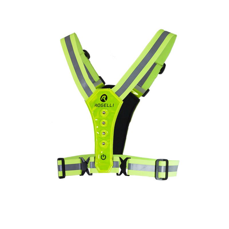 Rogelli fluorescent LED reflective vest Clothing Your Sports Performance