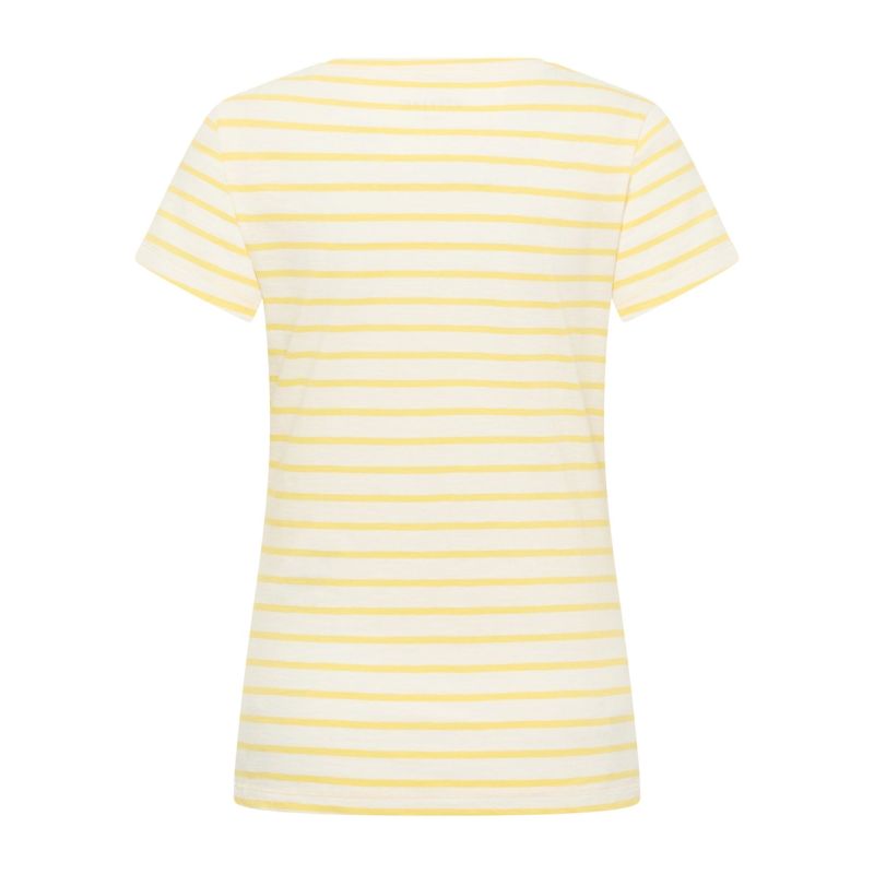 Mustang women's striped T-shirt WINONA 1017488 12844 Mustang