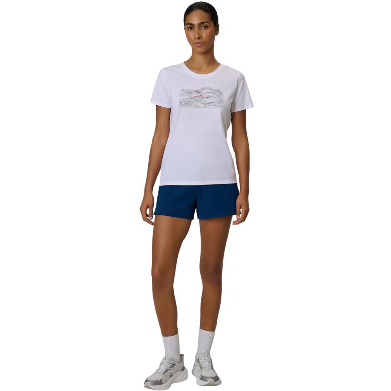 Women's T-shirt 4F F2785 white 4FWSS26TTSHF2785 10S
