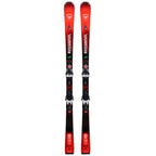 Rossignol Hero ST Ti Skis + LOOK Spx 14 Konect Gw B80 Silver Red Bindings
