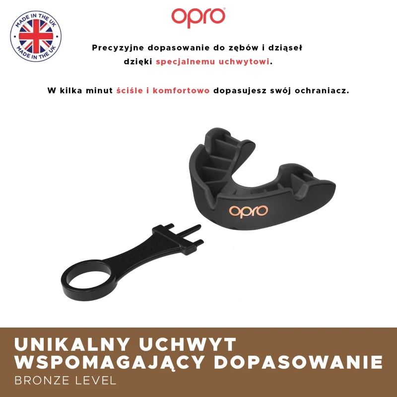 Opro UFC Bronze GEN2 Mouthguard 1234_stm Black Accessories/Protectors and knee pads Your Sports Performance