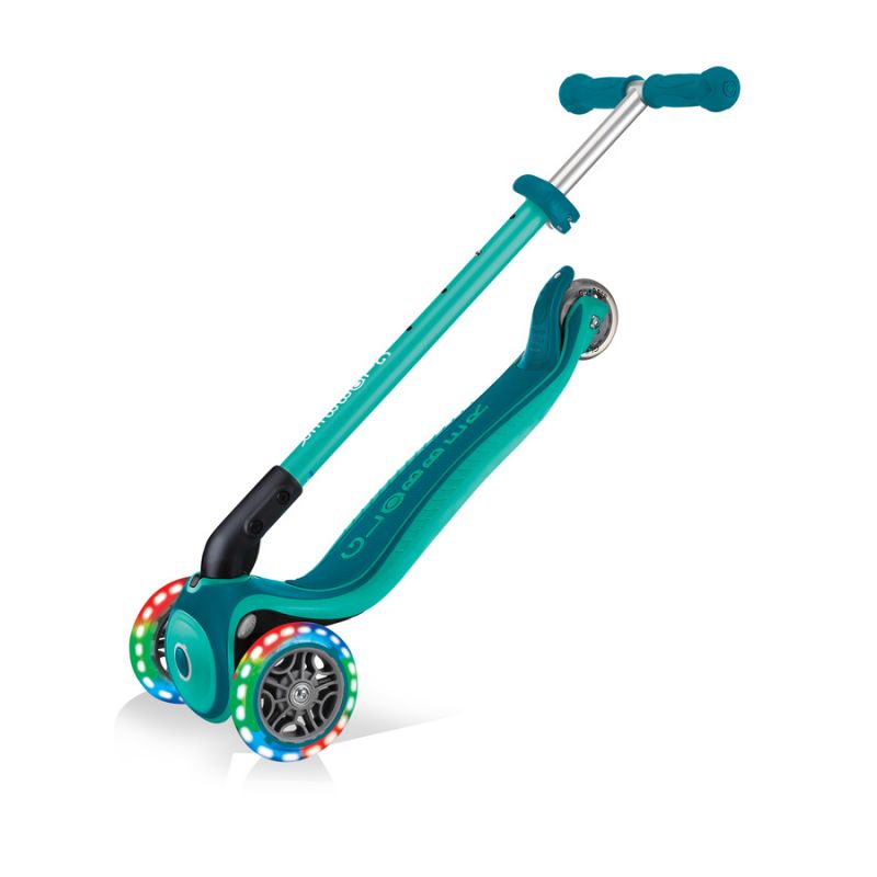 Scooter 3 wheels Globber Primo Foldable Plus Lights Jr 439-107 Accessories/Skating/Hulajnogi Your Sports Performance