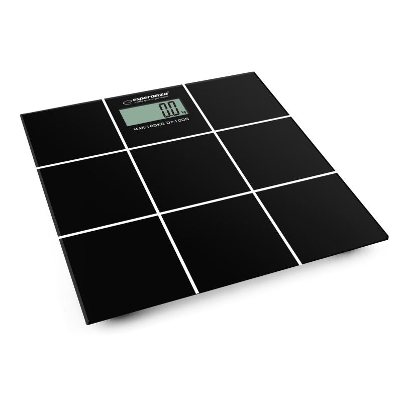 Esperanza Salsa EBS004 Bathroom Scale (Black) AGD - Produkty/Wagi łazienkowe Your Sports Performance