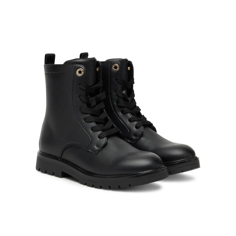 Tommy Hilfiger Women's Lace-Up Bootie T3A5-34012-1355999 Black To be categorized Your Sports Performance