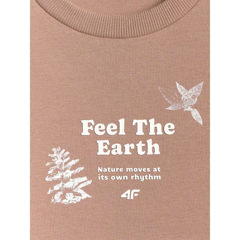 Women's regular printed T-shirt 4F 4FRSS26TTSHF3704-83S 4f