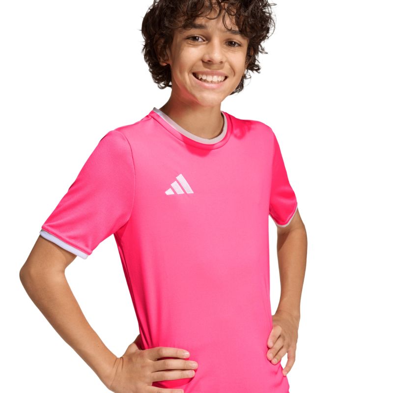 adidas Entrada 26 Jersey kids' t-shirt pink KE9846