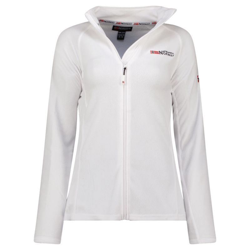 Geographical Norway TUG FZ WHITE DB LADY 268 Women’s Fleece Jacket (WA1726F/GN-WHITE)
