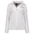 Geographical Norway TUG FZ WHITE DB LADY 268 Women’s Fleece Jacket (WA1726F/GN-WHITE)