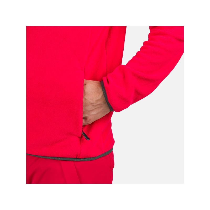 Rossignol Strawpile Fleece Hz Sweatshirt Red Rossignol