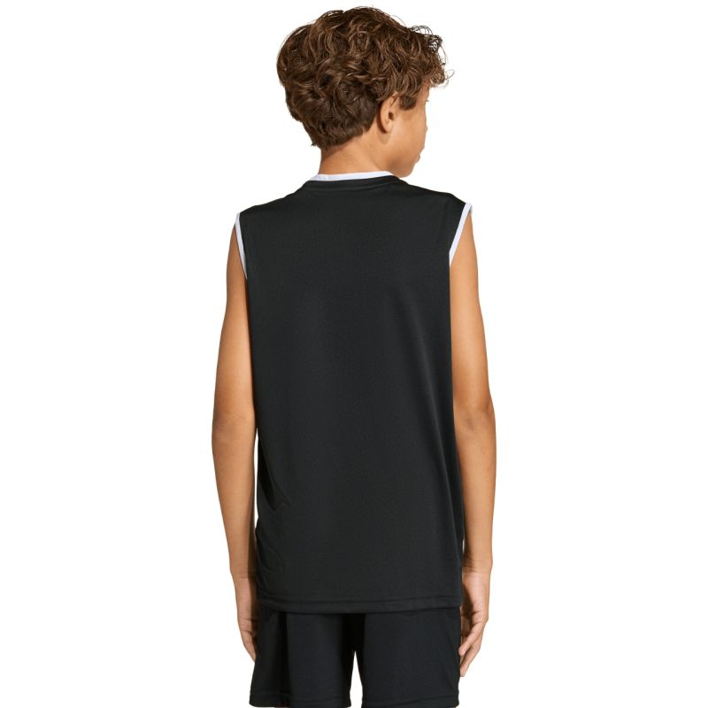 adidas Entrada 26 Sleeveless Jersey Kids' Black KB3933