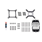 Alphacool T38 Processor Liquid cooling kit 12 cm Black Chłodzenie/Chłodzenie - zestawy chłodzenia wodnego Your Sports Performance
