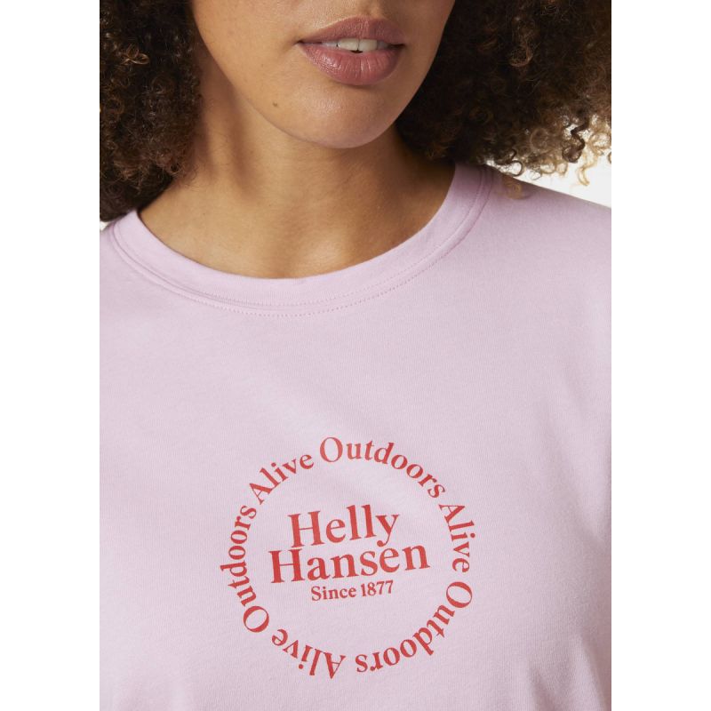 Helly Hansen Core Graphic T-shirt W 54080 052 Clothing/Lifestyle/T-shirts/Helly Hansen Your Sports Performance