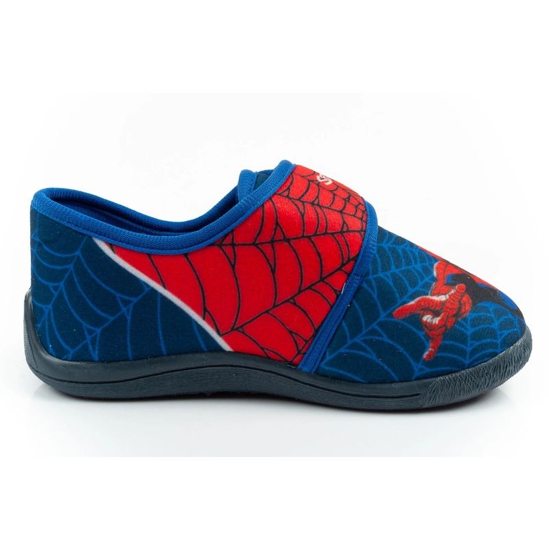 Leomil children's shoes Spiderman slippers with Velcro for kindergarten