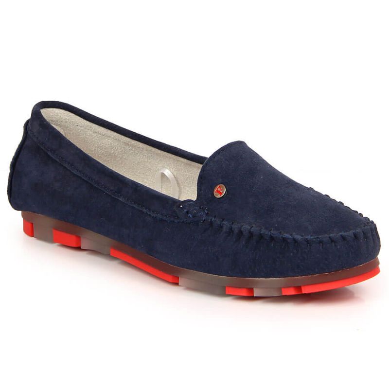 Suede leather loafers Filippo W PAW201D navy blue Footwear/Lifestyle Your Sports Performance