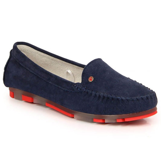 Suede leather loafers Filippo W PAW201D navy blue Footwear/Lifestyle Your Sports Performance