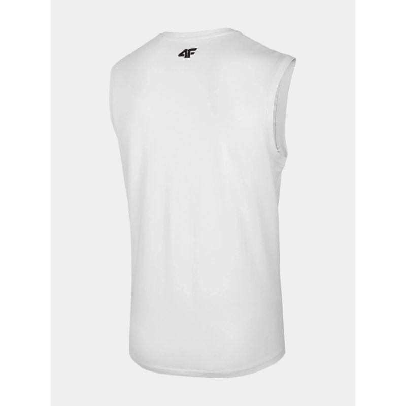 Men's sleeveless T-shirt 4F 4FWSS25TSLEM287-10S *Kategoria tymczasowa Your Sports Performance