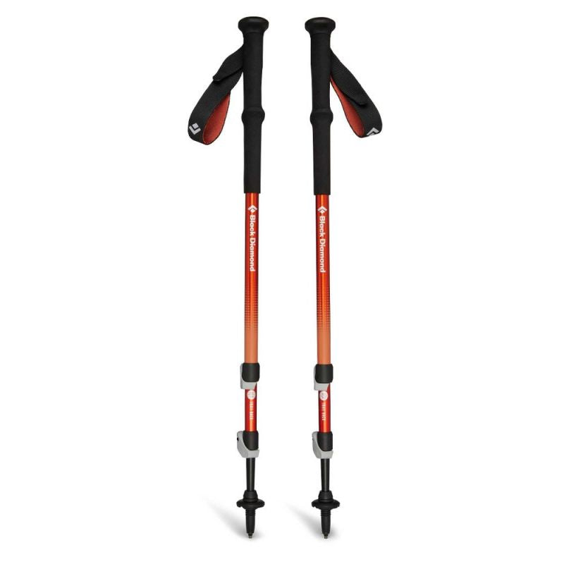 Black Diamond Trail Back Burnt Sienna Trekking Poles Import z Action/Akcesoria sportowe i turystyczne/Kije do Nordic Walking i trekkingu Your Sports Performance