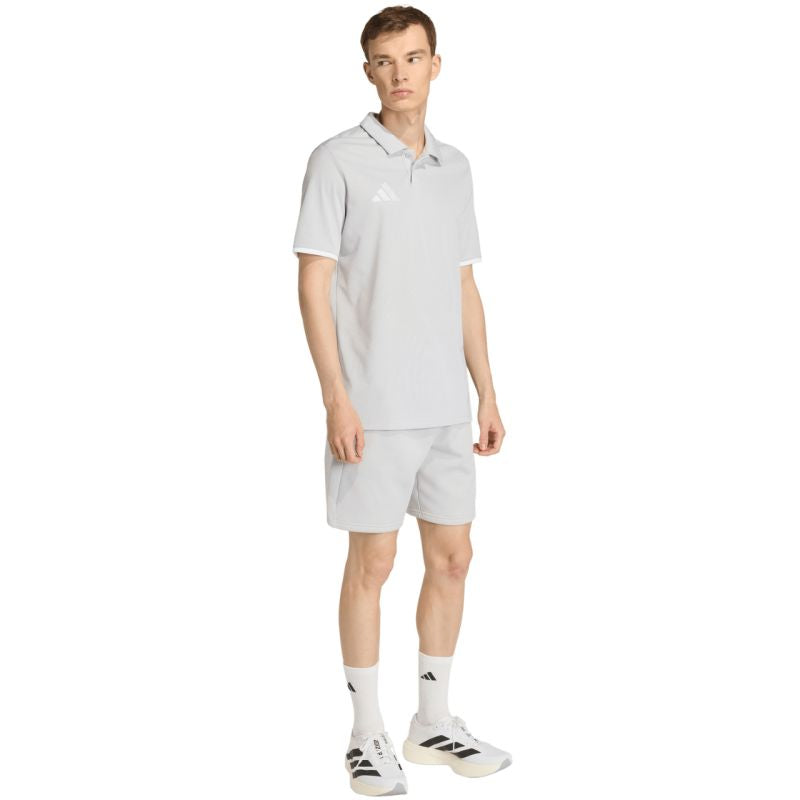 Men's adidas Entrada 26 Polo T-shirt gray JZ6662 adidas