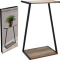 2-TIER SHELF TABLE FOR PLANTS 29x20x50CM WOODEN TABLETOP Home and Garden/Equipment Your Sports Performance