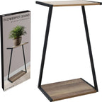 2-TIER SHELF TABLE FOR PLANTS 29x20x50CM WOODEN TABLETOP Home and Garden/Equipment Your Sports Performance