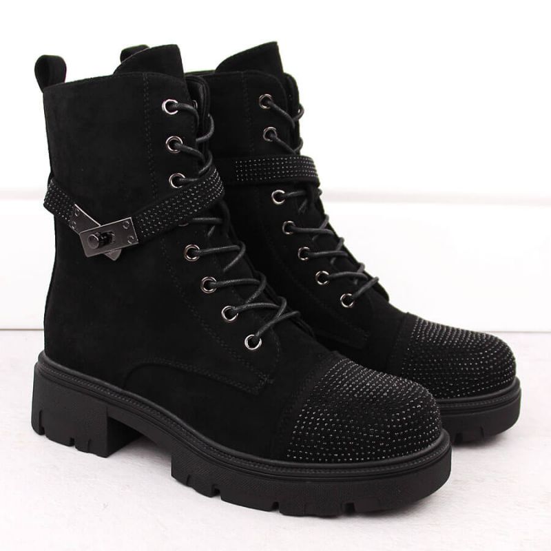 Insulated platform work boots S.Barski W OLI266 black Footwear/Outdoor/S.Barski Your Sports Performance