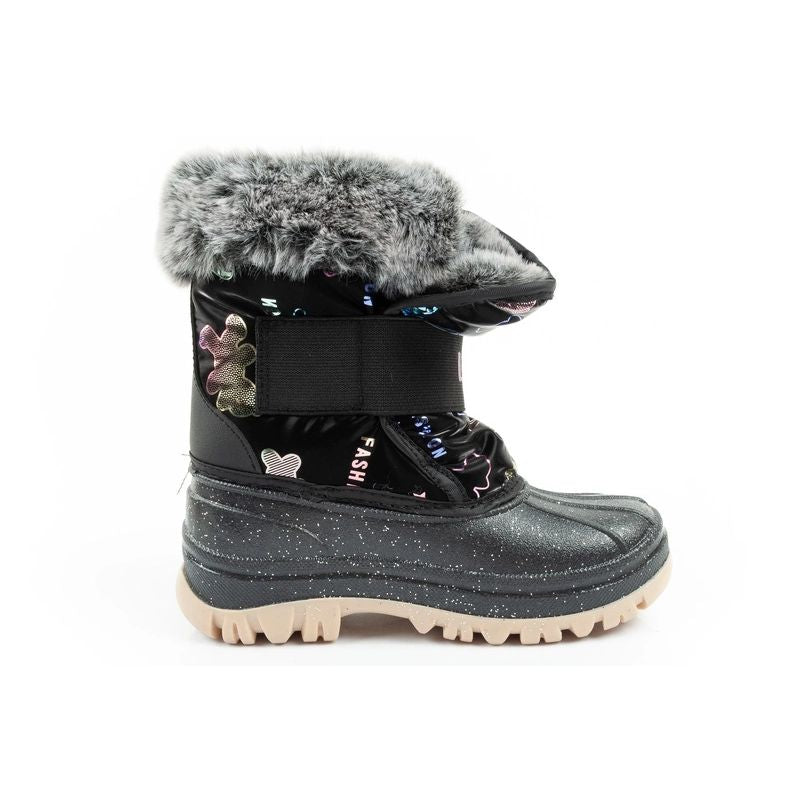 Lee Cooper winter boots children's insulated snow boots for girls black In preparation Your Sports Performance