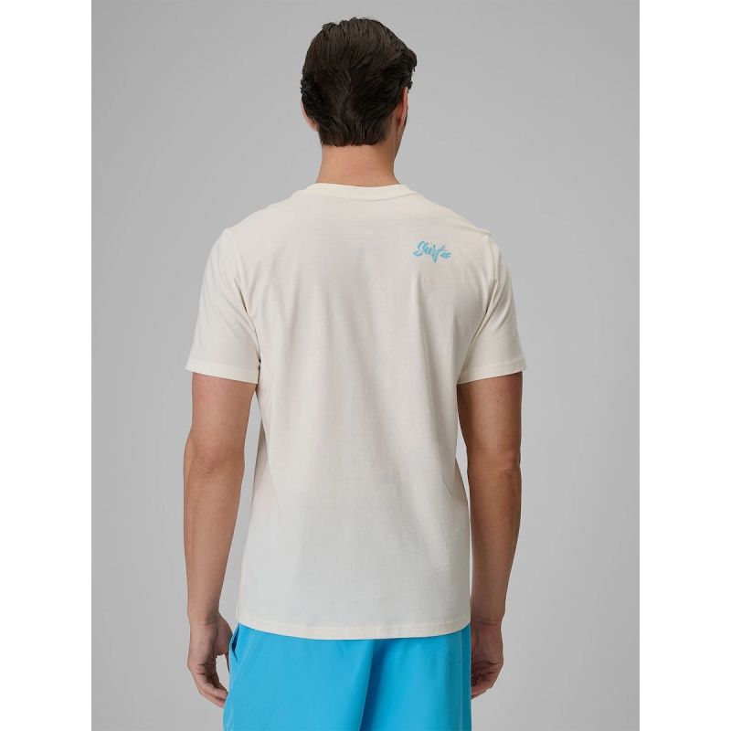 Men's regular printed T-shirt 4F 4FRSS26TTSHM4295-11S