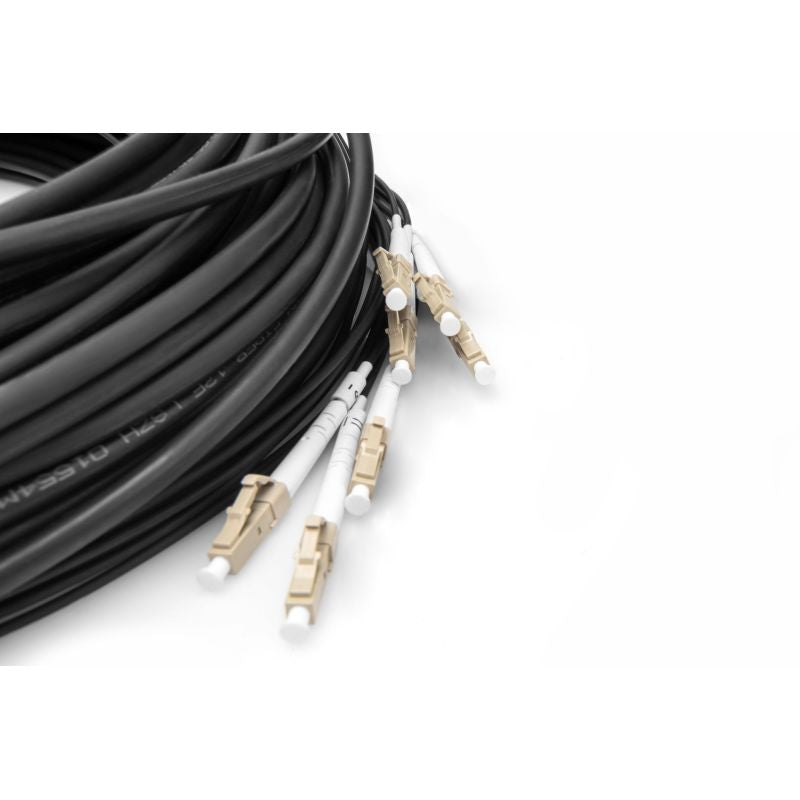 DIGITUS LC->UPC fiber optic cable 50m pre-terminated OM4 8 Kable, gniazda i wtyki/Kable sieciowe Your Sports Performance