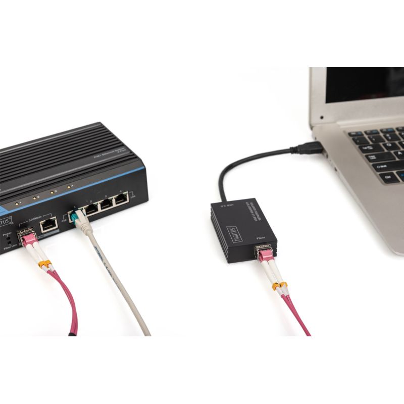 Digitus USB 3.0 Gigabit SFP Network Adapter Kable i adaptery/Adaptery, przejściówki Your Sports Performance