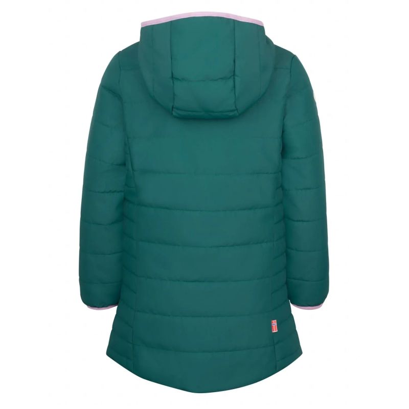 Trollkids Girls’ Stavanger Coat midnight petrol/light violet (219-150)
