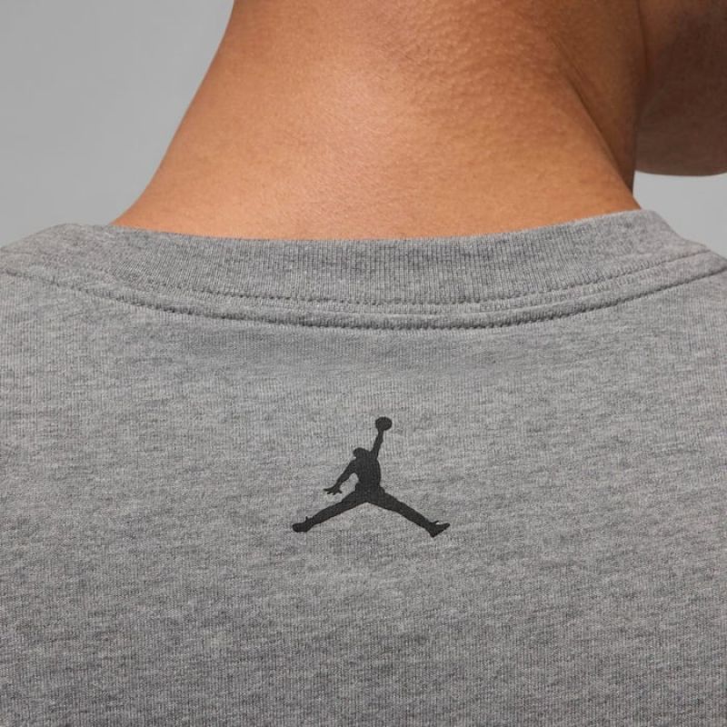 Men's Air Jordan MVP Jumpman Crew T-shirt Gray - FZ1919-091 AIR Jordan