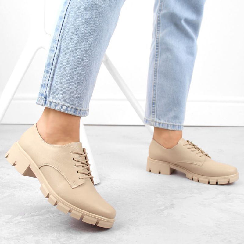 M.Daszyński W SAN33C beige shoes Fashion/Footwear Your Sports Performance
