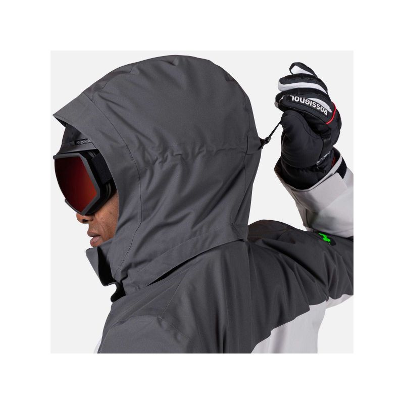 ROSSIGNOL Hero Velika Insulated Jkt Men's Ski Jacket Gray