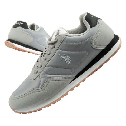 US Polo Assn sports shoes sneakers men's fashionable comfortable gray Your Sports Performance