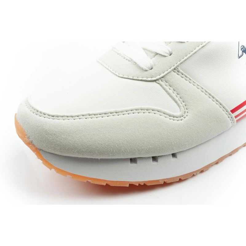 US Polo Assn sports shoes sneakers men's fashionable comfortable white Your Sports Performance