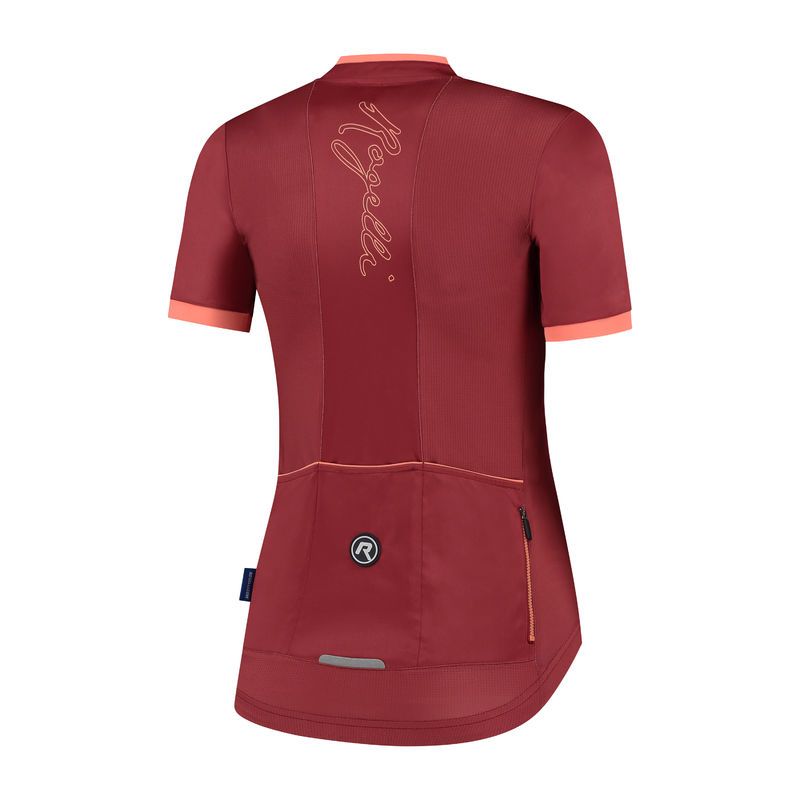 Rogelli ESSENTIAL burgundy XL women's T-shirt Clothing Your Sports Performance