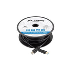 LANBERG HDMI CABLE M/M V2.1 40M 8K OPTICAL AOC CA-HDMI-30FB-0400-BK Kable i adaptery/Kable HDMI Your Sports Performance