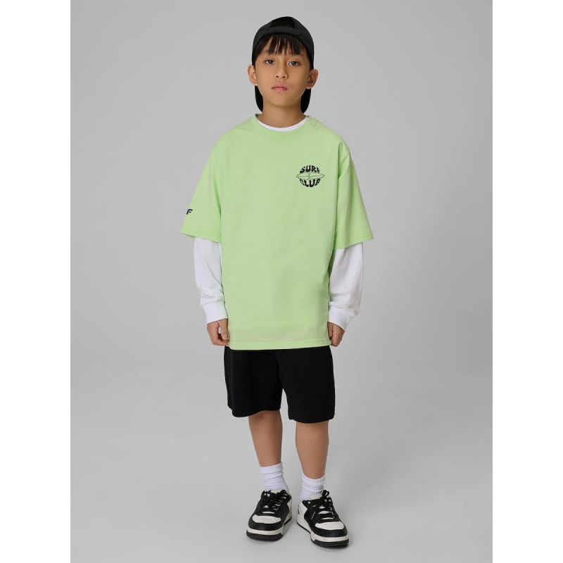 Boys' sweatpants 4F 4FJRSS26TSHOM0910-20S