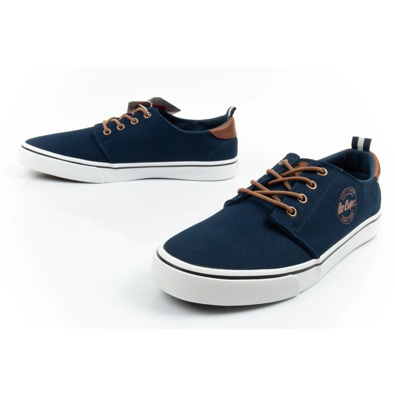 Lee Cooper men's sports shoes sneakers fashionable navy blue comfortable Lee Cooper