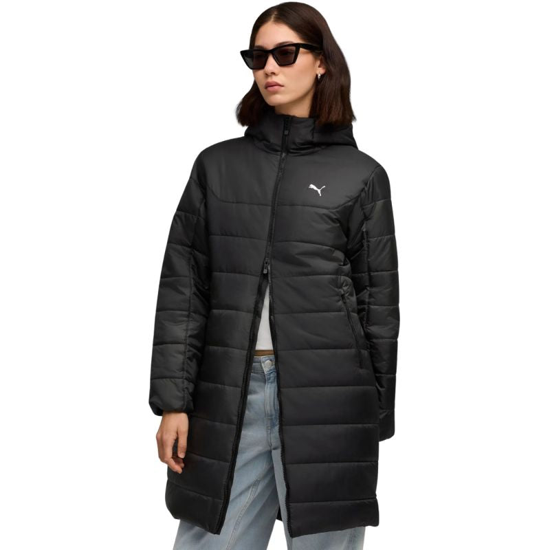 Puma ESS Hooded Padded Parka Women's Jacket Black 685232 01 In preparation Your Sports Performance
