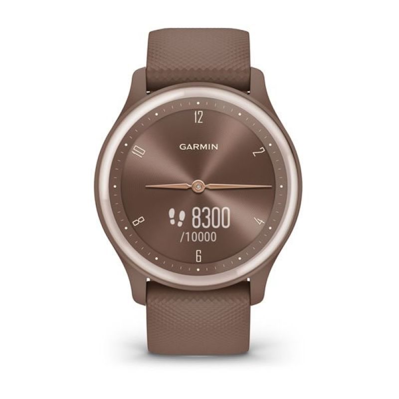 Garmin Vivomove Sport 40mm Cocoa Peach Gold watch Akcesoria sportowe i turystyczne/Zegarki sportowe Your Sports Performance
